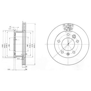 DR!VE+ Тормозной диск DP1010.11.0735