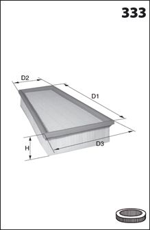 DR!VE+ oro filtras DP1110.10.0110