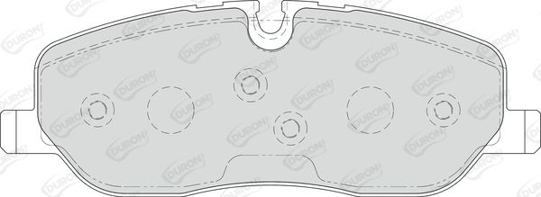 DURON Комплект тормозных колодок, дисковый тормоз DBP201615