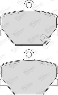 DURON Комплект тормозных колодок, дисковый тормоз DBP221162