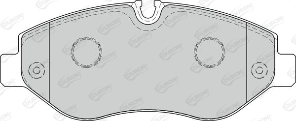 DURON Комплект тормозных колодок, дисковый тормоз DBP221778