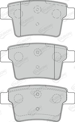 DURON stabdžių trinkelių rinkinys, diskinis stabdys DBP241885