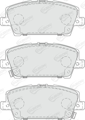 DURON Комплект тормозных колодок, дисковый тормоз DBP261859