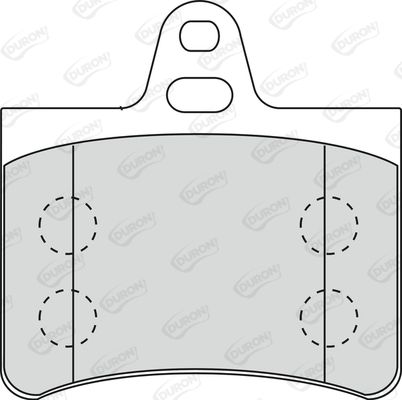 DURON Комплект тормозных колодок, дисковый тормоз DBP341413