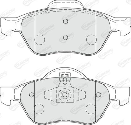 DURON Комплект тормозных колодок, дисковый тормоз DBP351866
