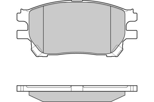 E.T.F. Комплект тормозных колодок, дисковый тормоз 12-1191