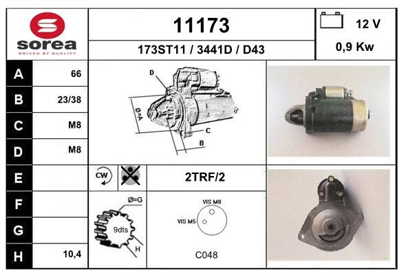 EAI starteris 11173