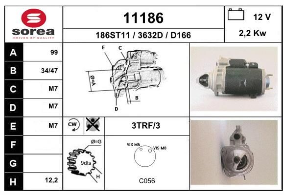 EAI starteris 11186