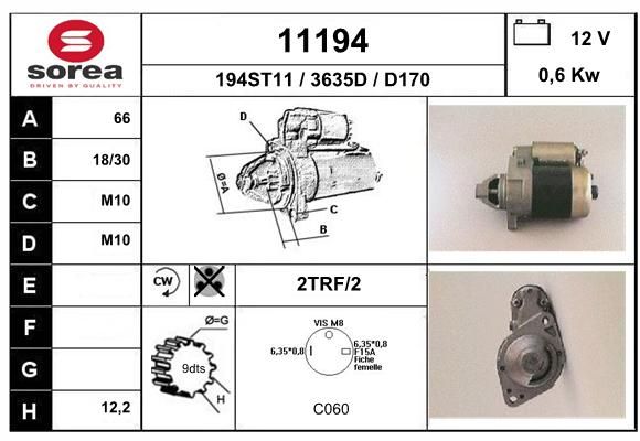 EAI starteris 11194