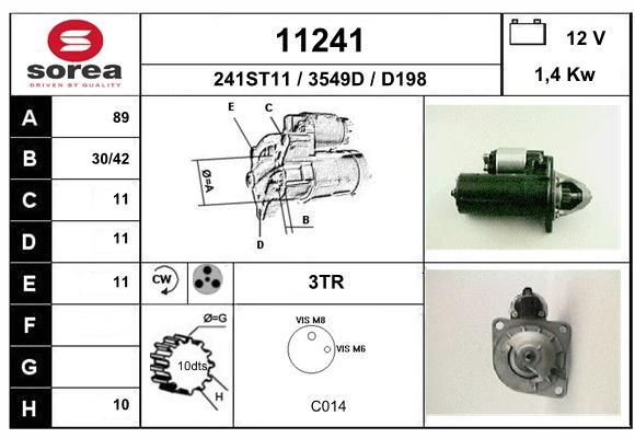 EAI starteris 11241