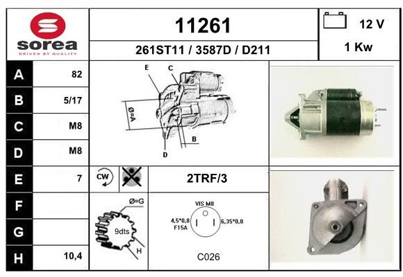 EAI starteris 11261