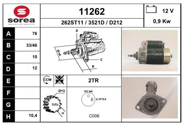 EAI starteris 11262