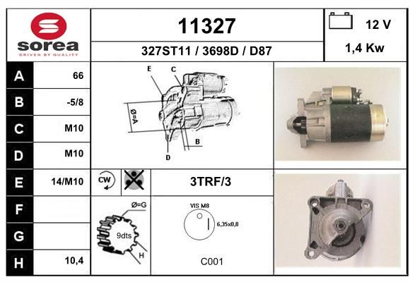 EAI starteris 11327