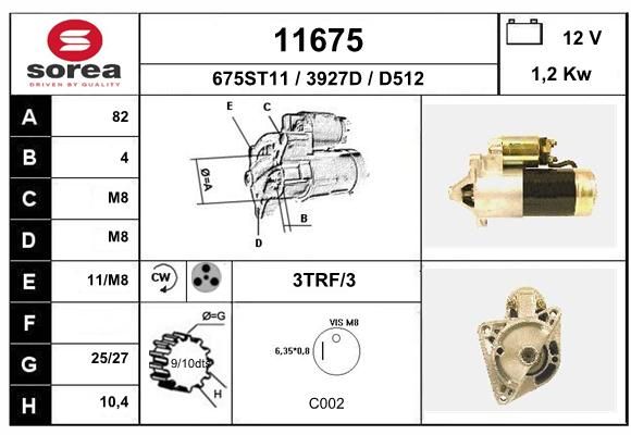 EAI starteris 11675