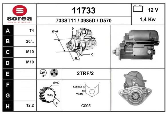 EAI starteris 11733