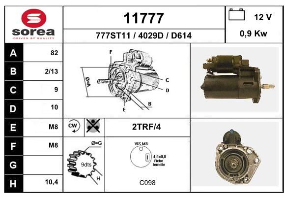 EAI starteris 11777