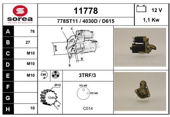 EAI starteris 11778