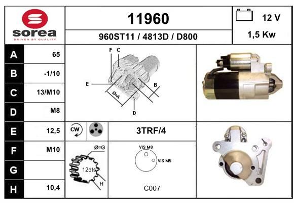 EAI starteris 11960