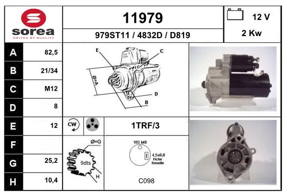 EAI starteris 11979