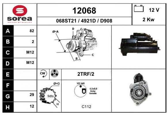 EAI starteris 12068