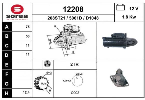 EAI starteris 12208