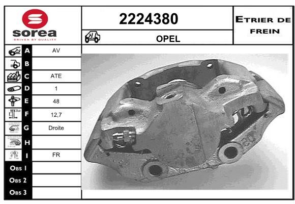 EAI stabdžių apkaba 2224380