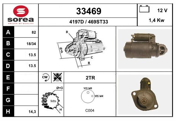 EAI starteris 33469