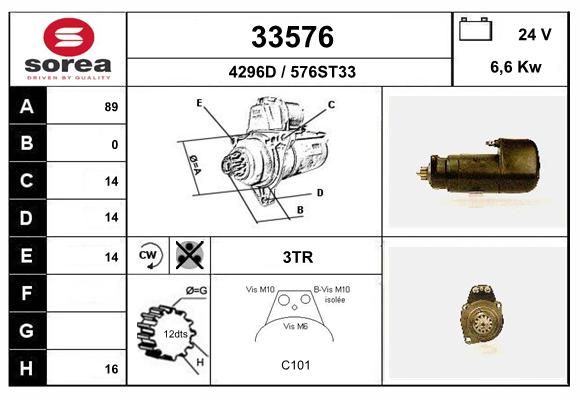 EAI starteris 33576