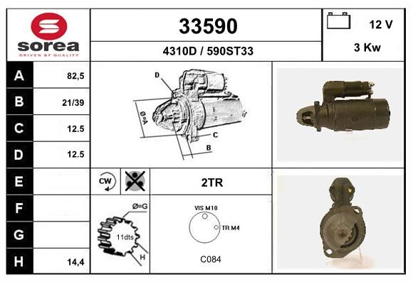 EAI starteris 33590