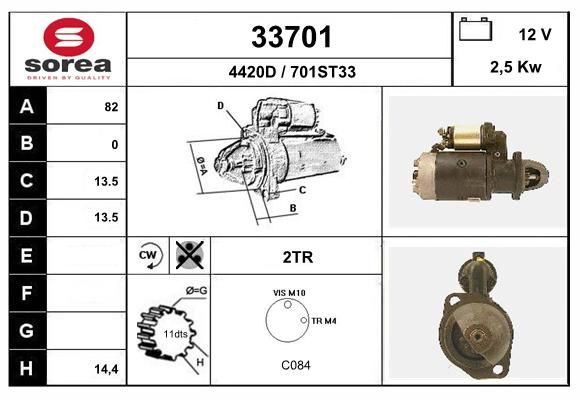 EAI starteris 33701