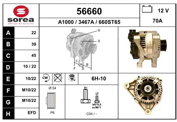 EAI kintamosios srovės generatorius 56660