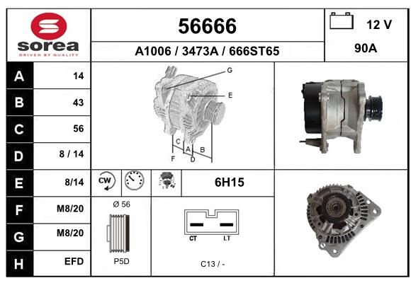 EAI kintamosios srovės generatorius 56666