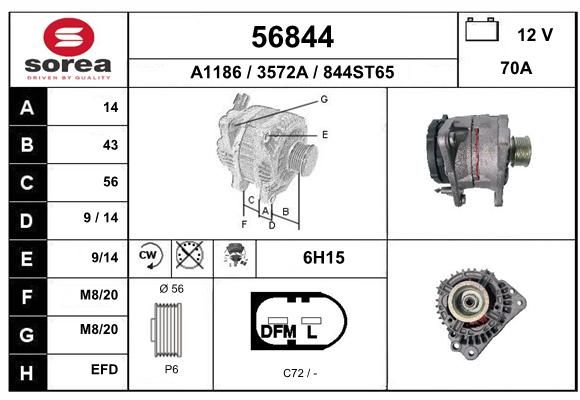 EAI kintamosios srovės generatorius 56844