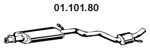 EBERSPÄCHER Средний глушитель выхлопных газов 01.101.80