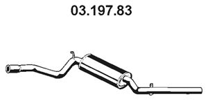 EBERSPÄCHER Глушитель выхлопных газов конечный 03.197.83