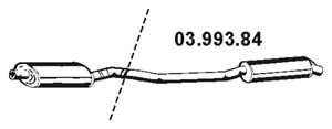 EBERSPÄCHER galinis duslintuvas 03.993.84