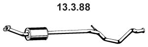 EBERSPÄCHER Средний глушитель выхлопных газов 13.3.88