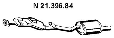 EBERSPÄCHER Глушитель выхлопных газов конечный 21.396.84