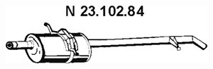 EBERSPÄCHER galinis duslintuvas 23.102.84