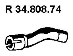 EBERSPÄCHER išleidimo kolektorius 34.808.74