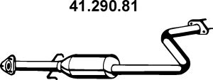 EBERSPÄCHER Средний глушитель выхлопных газов 41.290.81