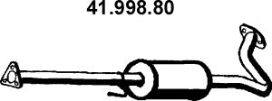 EBERSPÄCHER Средний глушитель выхлопных газов 41.998.80