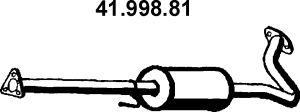 EBERSPÄCHER Средний глушитель выхлопных газов 41.998.81