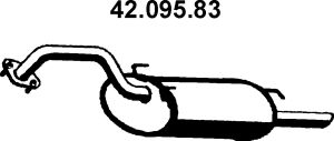 EBERSPÄCHER galinis duslintuvas 42.095.83