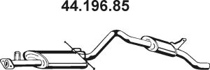 EBERSPÄCHER galinis duslintuvas 44.196.85