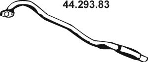 EBERSPÄCHER Труба выхлопного газа 44.293.83