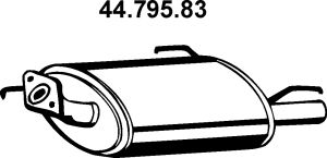 EBERSPÄCHER galinis duslintuvas 44.795.83