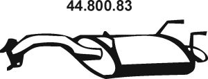 EBERSPÄCHER galinis duslintuvas 44.800.83