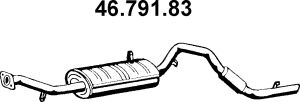 EBERSPÄCHER galinis duslintuvas 46.791.83