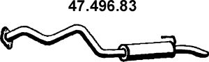 EBERSPÄCHER galinis duslintuvas 47.496.83